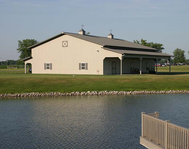 Utility Storage Garage Winamac, Indiana FBi Buildings